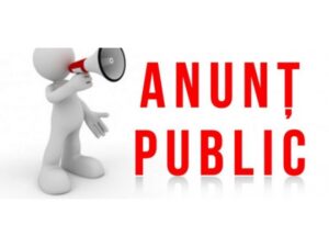 Anunț examen/concurs de promovare în grad profesional
